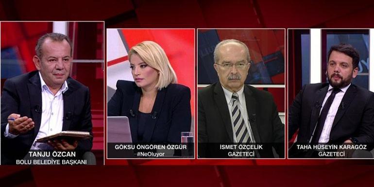 CNN TÜRKte açıkladı Tanju Özcan yerel seçimde aday olacak mı