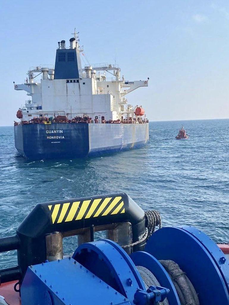 SON DAKİKA: Rusyadan Çine giden petrol tankeri arıza yaptı