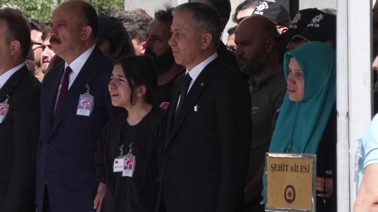 Şehit Polis Hakan Telli son yolculuğuna uğurlandı