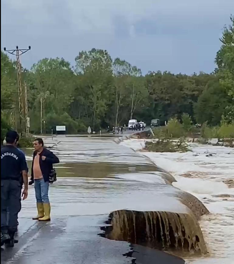 Kırklareli de sel felaketi: Acı haber geldi