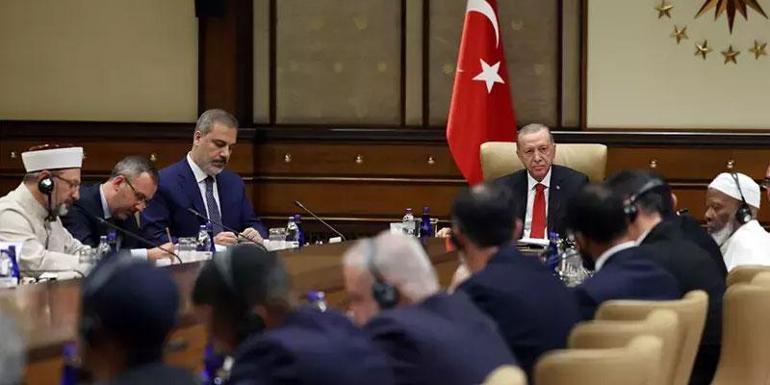 Cumhurbaşkanı Erdoğandan peş peşe kritik görüşmeler