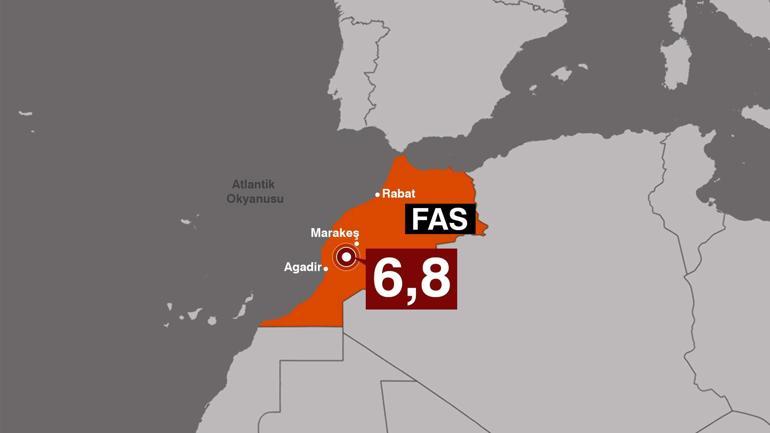Fas depremle sarsıldı: Can kaybı artıyor