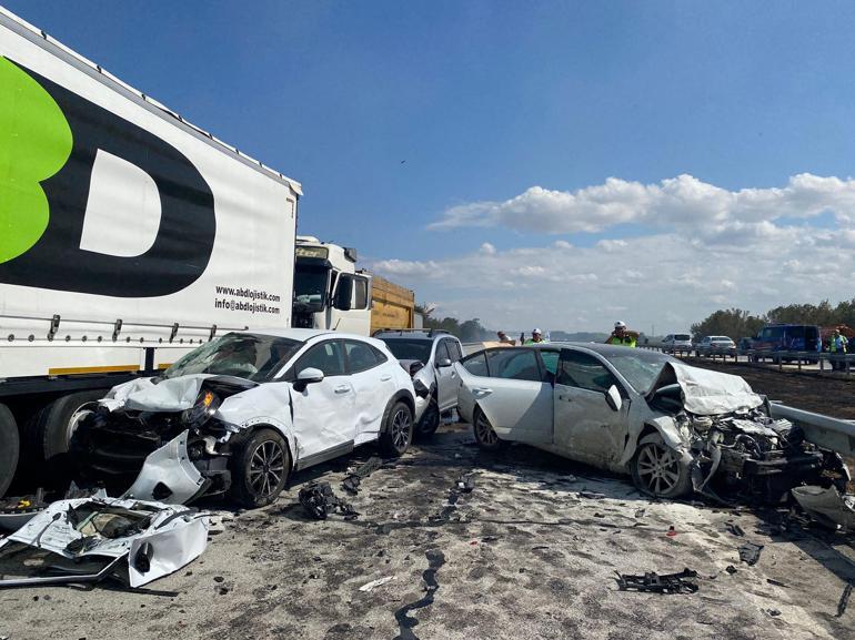 Edirne’de zincirleme kaza: 2 ölü