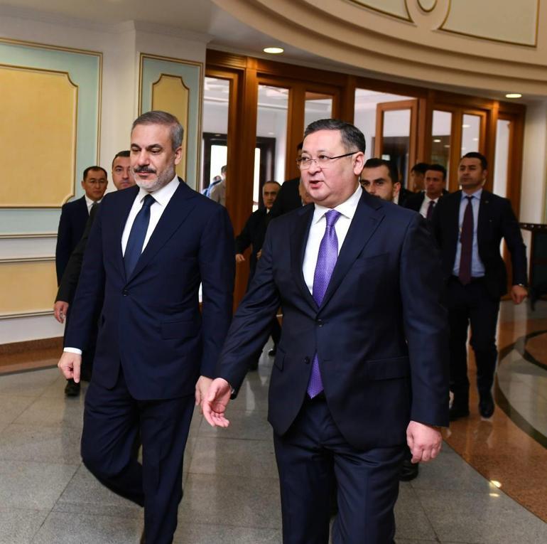 Dışişleri Bakanı Fidan Kazakistan’da