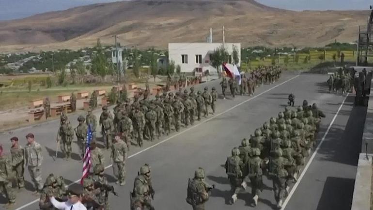 ABD-Ermenistan ortak tatbikatı başladı