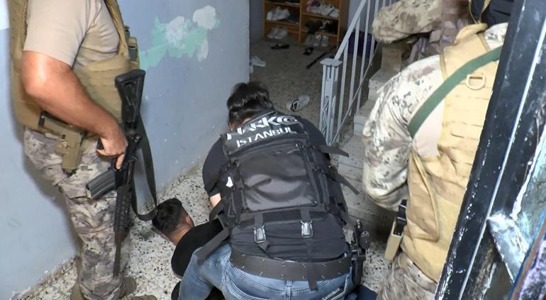 İstanbulda uyuşturucu satıcılarına operasyon