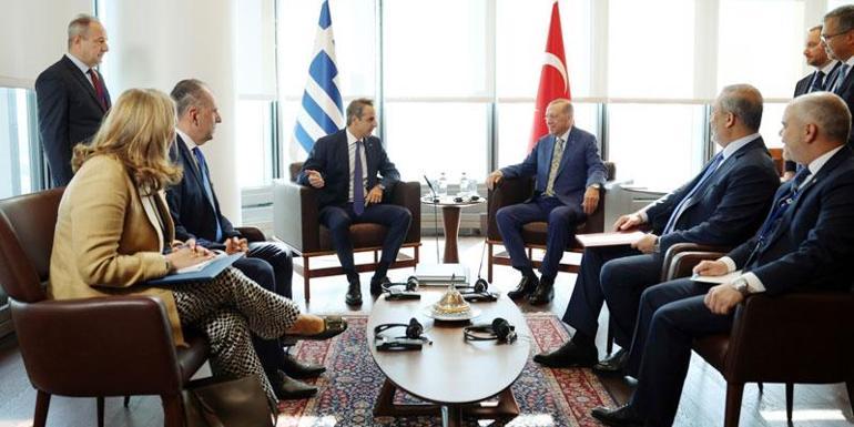 Cumhurbaşkanı Erdoğan, Miçotakisi kabul etti