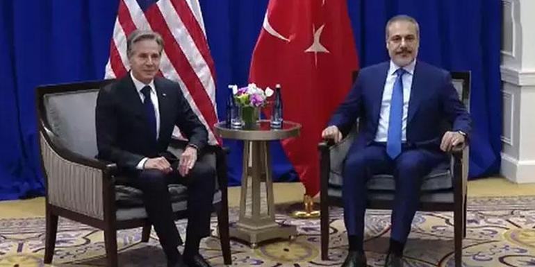 Dışişleri Bakanı Fidan ile Blinken ABDde bir araya geldi