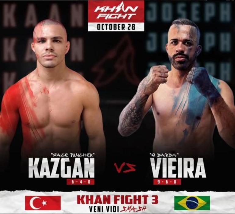 Kaan Kazgan Bursa MMA maçı ne zaman, saat kaçta Kaan Kazgan Joseph Vieira maçı bileti nasıl alınır