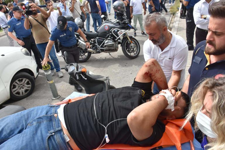 İzmirde adliye yakınındaki çatışmaya 21 gözaltı