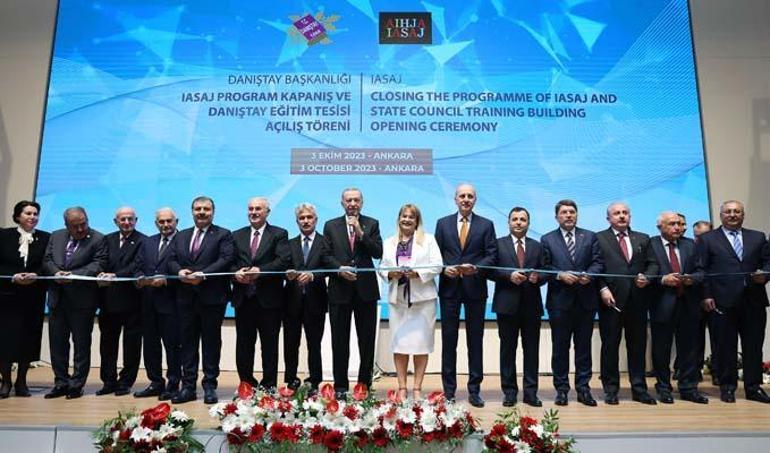 SON DAKİKA: Danıştay Eğitim Tesisi Açılış Töreni... Erdoğan: Darbe anayasasından kurtulmalıyız