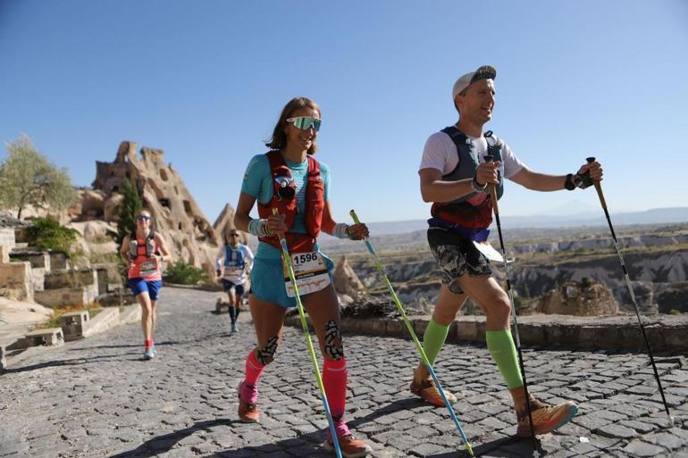 Kapadokya’daki Salomon Ultra Trail’in 10’uncu yılında parkur rekoru geldi