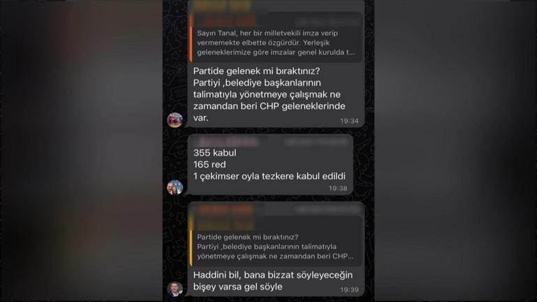 CHP’de WhatsApp krizi