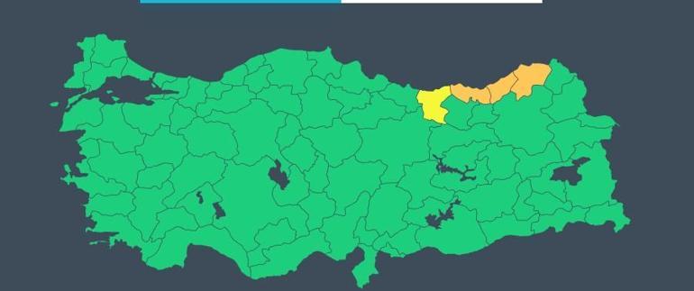 3 ile turuncu alarm 19 Ekim hava durumu: Bugün hava nasıl olacak