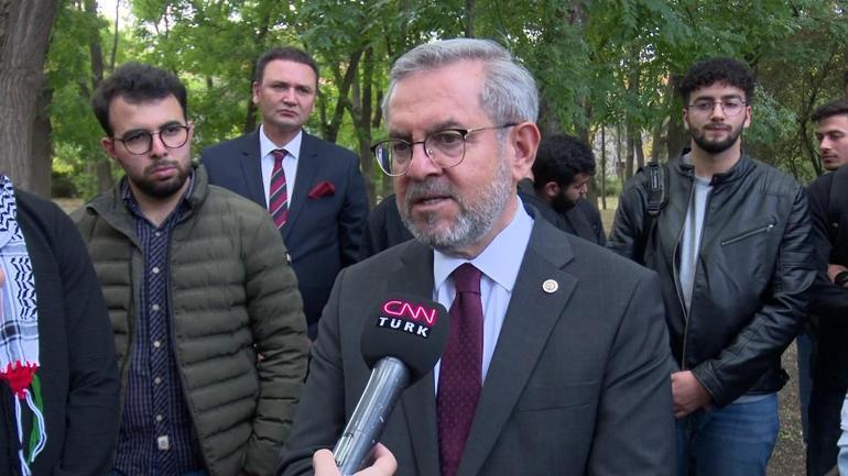 Ankarada okuyan Filistinli öğrencilerin aklı Gazzede