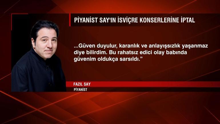 İsrail’e yönelik yorumuna konser iptali