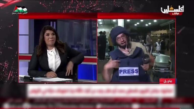 Gazzede Filistinli gazeteci öldürüldü Meslektaşı ölüm haberini gözyaşları içinde verdi
