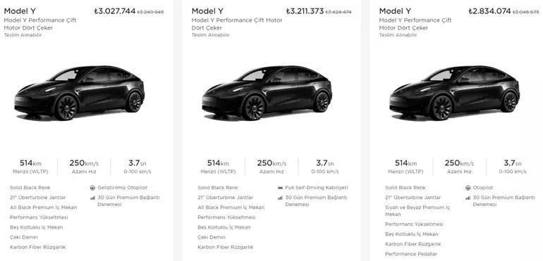 Tesla, Türkiyede de fiyat kırdı: İşte 50 araç