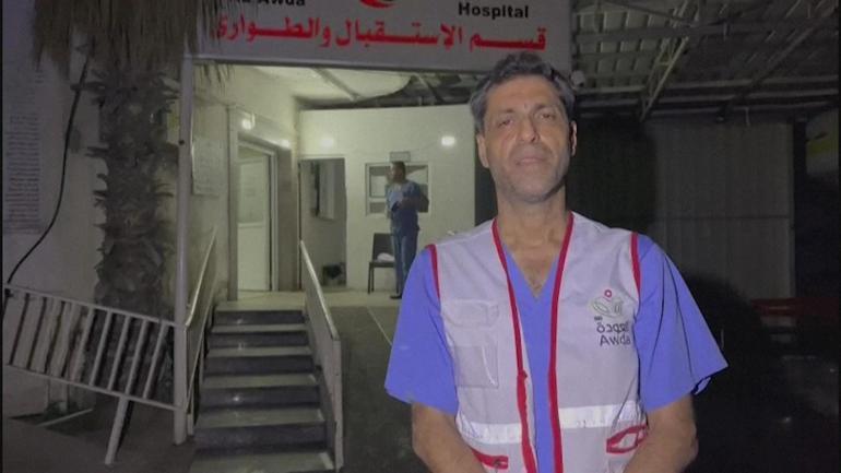 Gazzede hastaneler elektrik olmadan çalışıyor