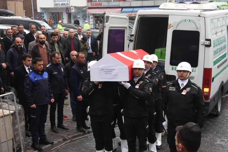 Şehit polis memuru, memleketi Bitliste son yolculuğuna uğurlandı