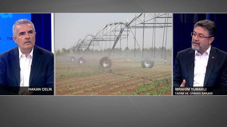 Tarım ve Orman Bakanı Yumaklı, CNN TÜRKte soruları yanıtladı