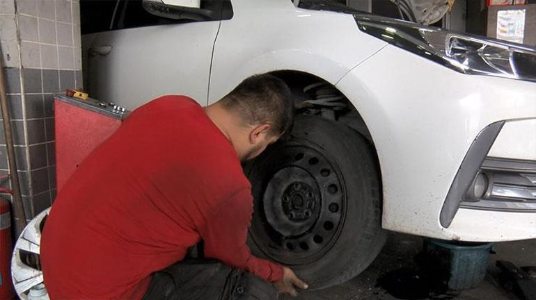 Lastikçilerde 25 Kasım kış lastiği yoğunluğu