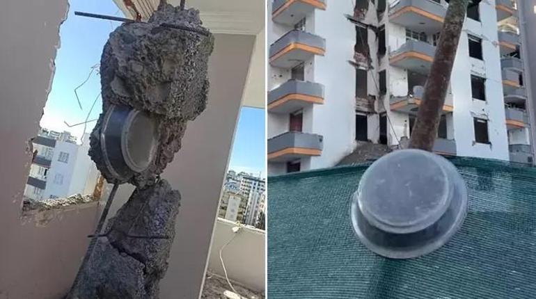 Görüntüler hayrete düşürdü Betondan yemek kabı çıktı