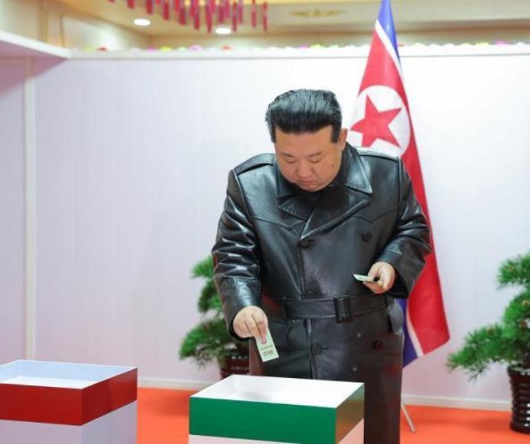 Kuzey Korede yerel seçim: Kim Jong-un oyunu kullandı