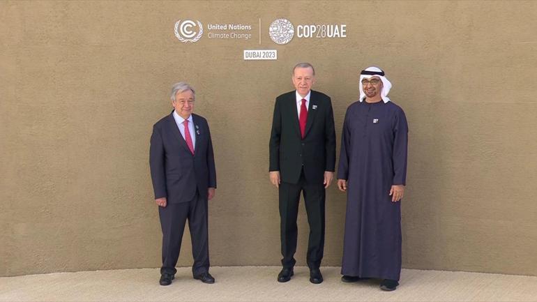 Son dakika... Cumhurbaşkanı Erdoğandan, Dubaide diplomasi trafiği