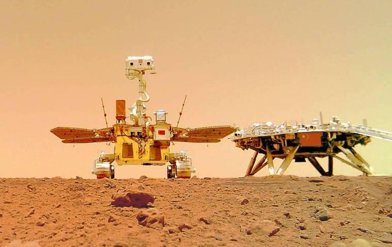 Mars’ta bulunan şekiller heyecanlandırdı 10 metre derinlikteki gizem ortaya çıktı…