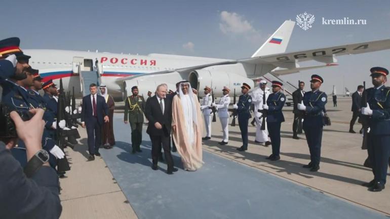 Putin, Orta Doğu temaslarına başladı: İlk durak BAE