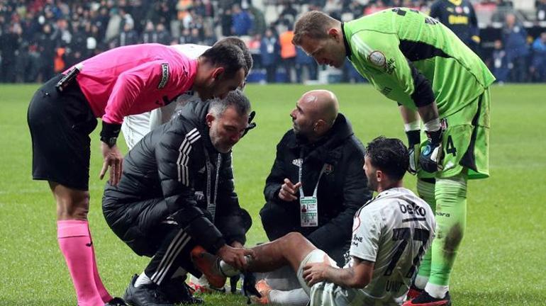 Beşiktaşta Gedson Fernandes ve Umut Meraş sakatlandı