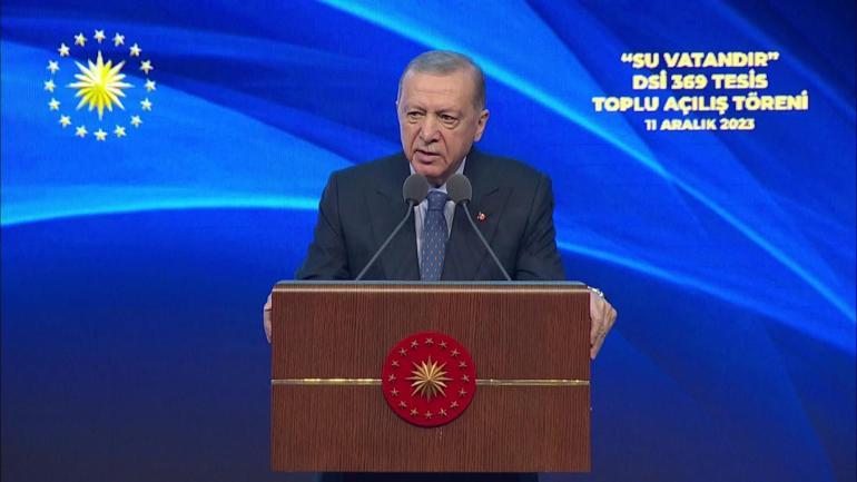 SON DAKİKA: Cumhurbaşkanı Erdoğan: Projeleriyle konuşan bir hükümetiz