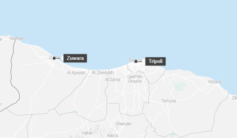 Libya açıklarında facia Göçmen teknesi battı: 61 kayıp...