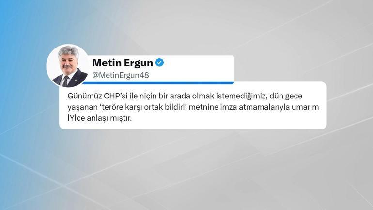 İYİ Parti’den CHP’ye bildiri tepkisi