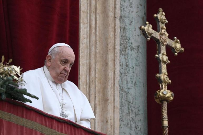 Papadan Noel mesajı: Kalplerimiz Beytüllahimde