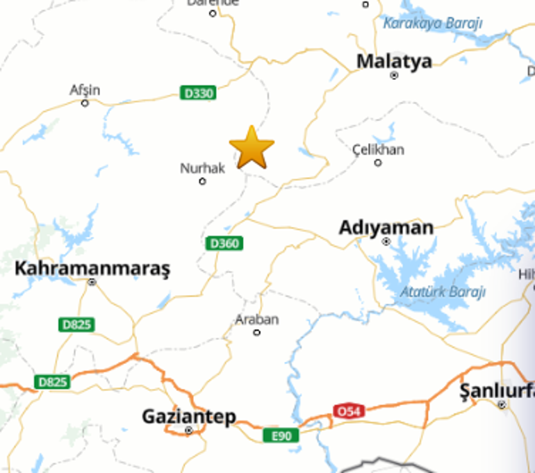 Son dakika... Malatyada 4.3 büyüklüğünde deprem Şanlıurfa ve Adıyamanda da hissedildi