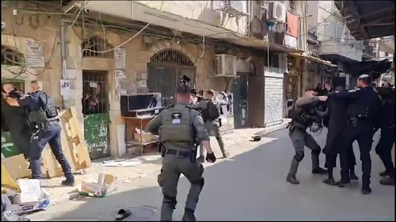 Kudüsün kapalı kutusu CNN TÜRK ekipleri Yahudi mahallesine girdi