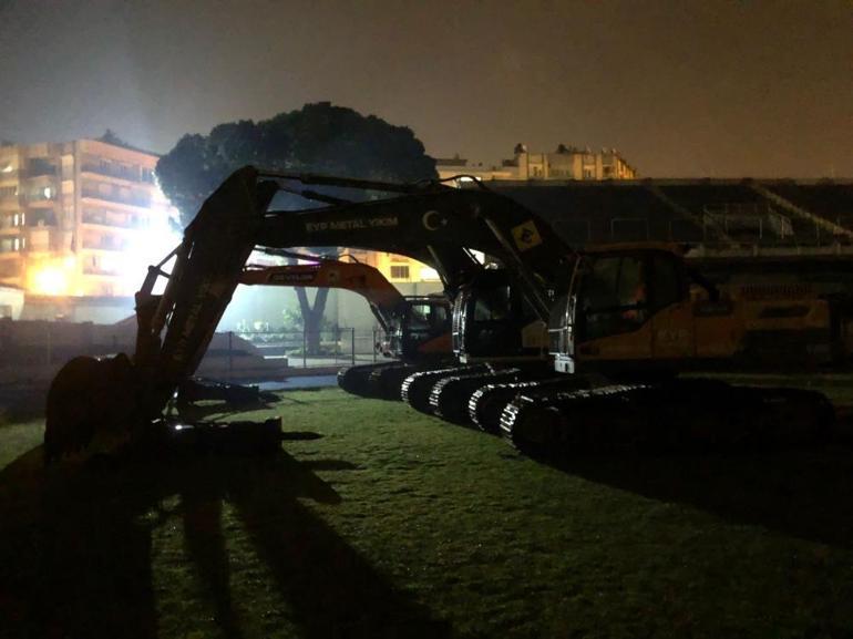Aydın’da 73 yıllık stadın yıkımı başlıyor
