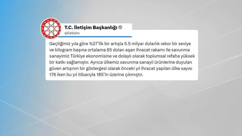 Beştepe’de savunma sanayii toplantısı