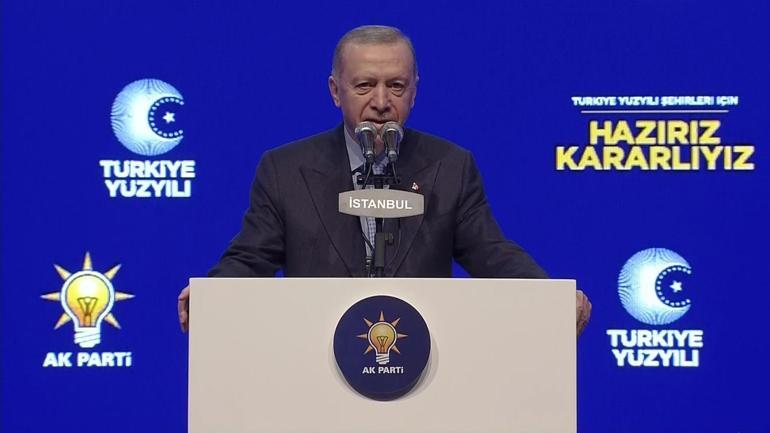 CANLI | Cumhurbaşkanı Erdoğan, AK Parti belediye başkan adaylarını açıklıyor...