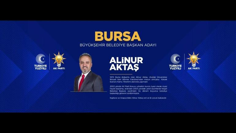 AK Parti Bursa Büyükşehir Belediyesi başkan adayı kim oldu Yerel seçim 2024