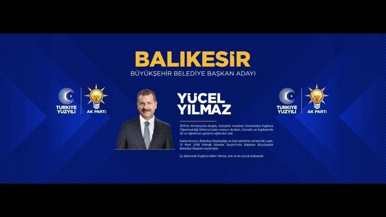 AK Parti Balıkesir Büyükşehir Belediyesi başkan adayı kim oldu Yerel seçim 2024