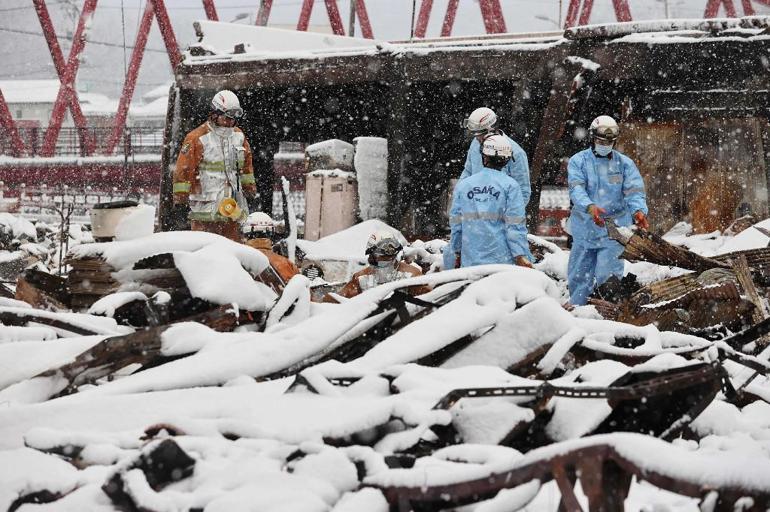 Japonya’daki 7.6’lık deprem: Can kaybı 161’e yükseldi