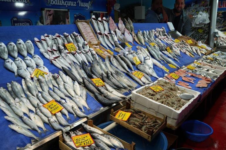 Marmara’da başlayan kar yağışı ve fırtına balık fiyatlarına yükseliş olarak yansıdı