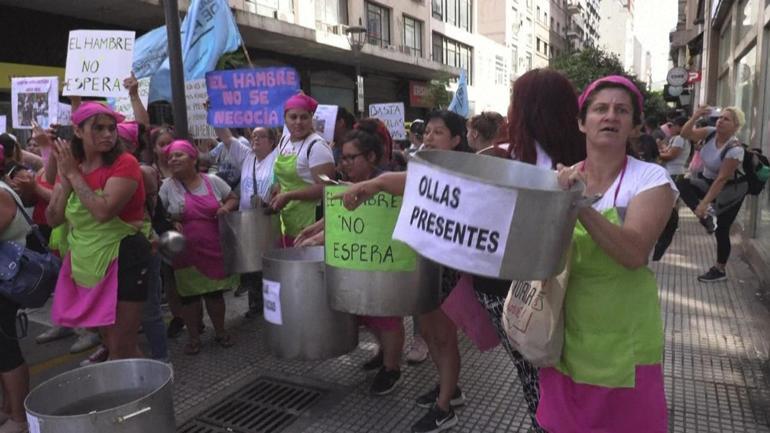 Arjantin’de IMF protestoları
