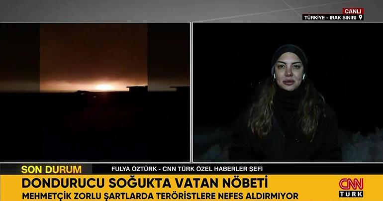 Mehmetçiğin eli tetikte, hudut güvende CNN TÜRK ekibi Irak sınırının sıfır noktasından aktarıyor