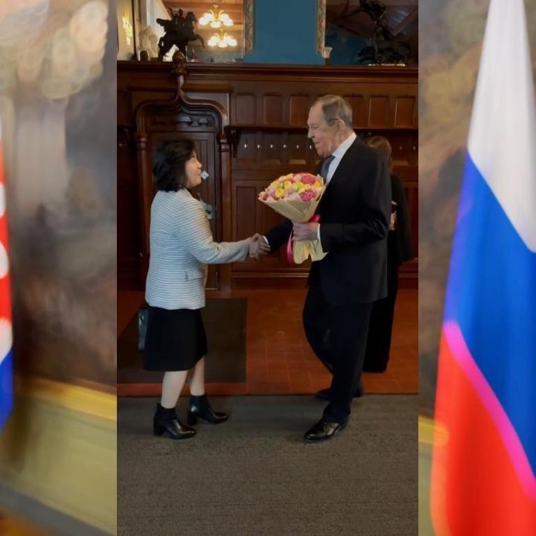 Rusya Dışişleri Bakanı Lavrov, Kuzey Koreli mevkidaşıyla Moskovada görüştü