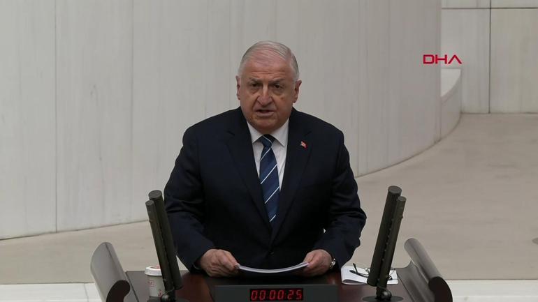SON DAKİKA: Mecliste terörle mücadele oturumu TBMM Başkanı Kurtulmuş, Bakan Güler ve Fidandan açıklama