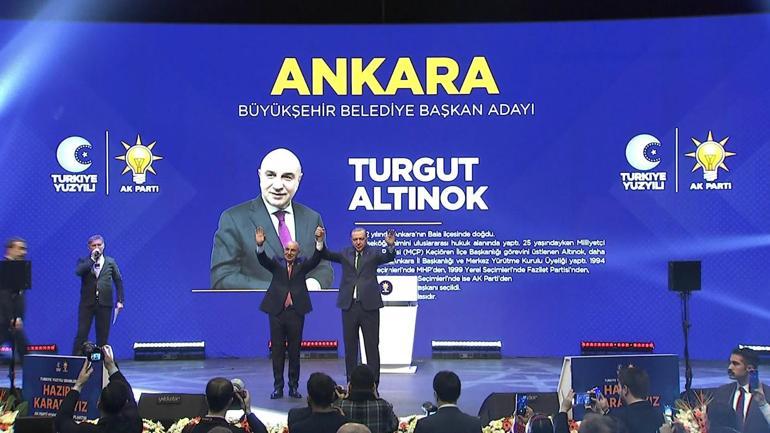 Son dakika... AK Partinin Ankara ve İzmir adayı belli oldu Cumhurbaşkanı Erdoğan açıkladı